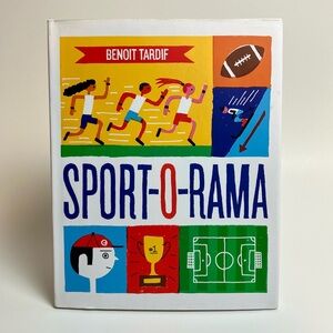 Sport-O-Rama Illustrated Book by Benoit Tardif Children's Book Basketball Hockey